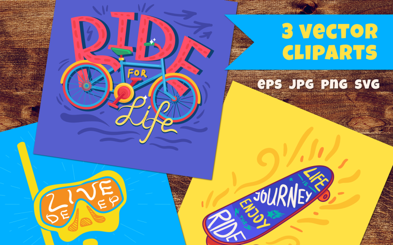 Download Vector "Healthy Active Lifestyle Lettering Set - Vector Image" / Healthy Active Lifestyle Lettering Set - Vector Image - Vector на тему графика ride,life,trip,sport,travel,recreation,diving,enjoy,bicycle,cycling,tourism,ecotourism,world,eco,transport,bike,skate,health,extreme,healthy