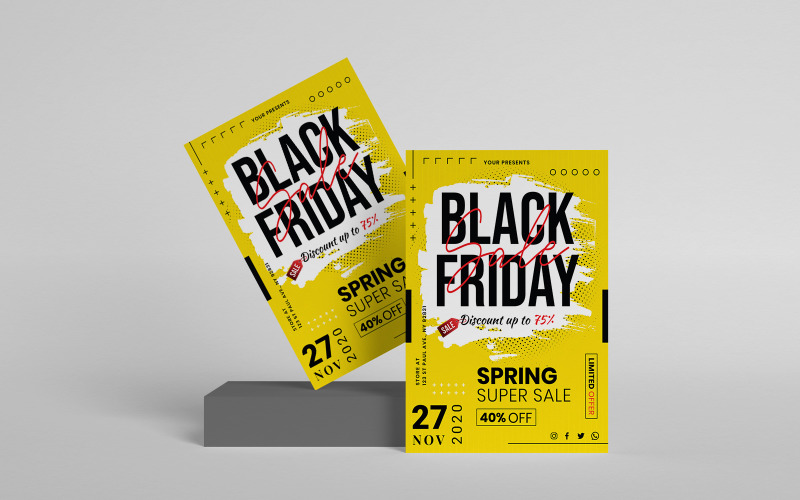 Download Иллюстрация "Black Friday - Illustration" / Black Friday - Illustration - Иллюстрация на тему графика template,black,sale,market,clearance,banner,design,flier,background,concept,promotion,discount,price,illustration,friday,poster,card,signs,layout,vector