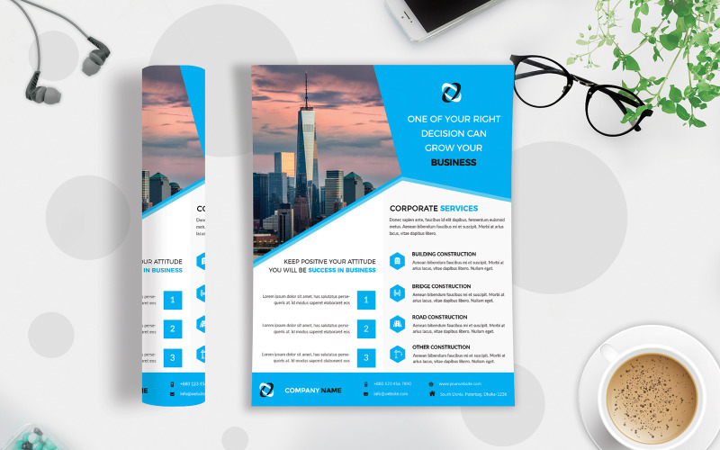 Download Фирменный стиль "Business Flyer Vol-13 - Corporate Identity Template" / Business Flyer Vol-13 - Corporate Identity Template - Фирменный стиль advertisement,agency flyer,agency publisher,business,clean design,corporate flyer,creative flyer,flyer template,illustrator flyer,marketing,multipurpose flyer,new company ad,orange,promotion 