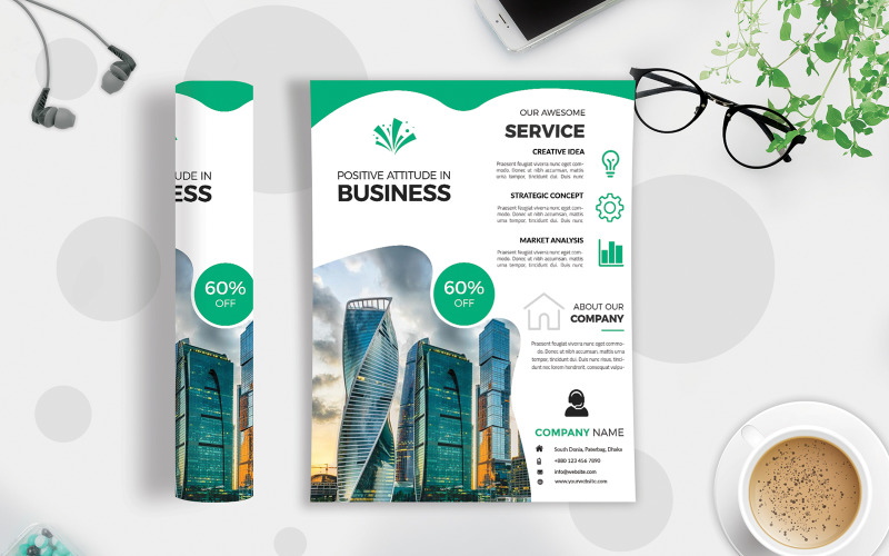 Download Фирменный стиль "Business Flyer Vol-174 - Corporate Identity Template" / Business Flyer Vol-174 - Corporate Identity Template - Фирменный стиль на тему графика advertisement,agency flyer,agency publisher,business,clean design,corporate flyer,creative flyer,flyer template,illustrator flyer,marketing,multipurpose flyer,new company ad,orange,promotion 