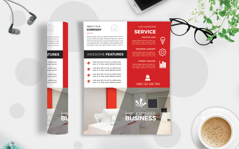 Business Flyer Vol-175 - Corporate Identity Template