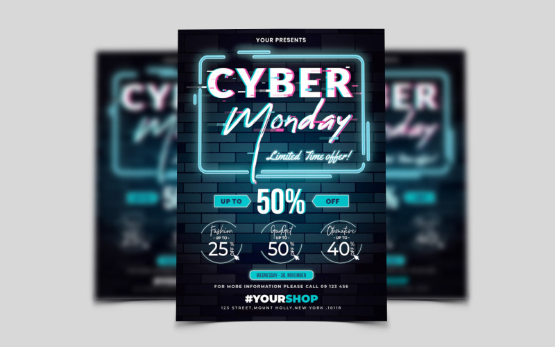 Cyber poniedziałek - ilustracja