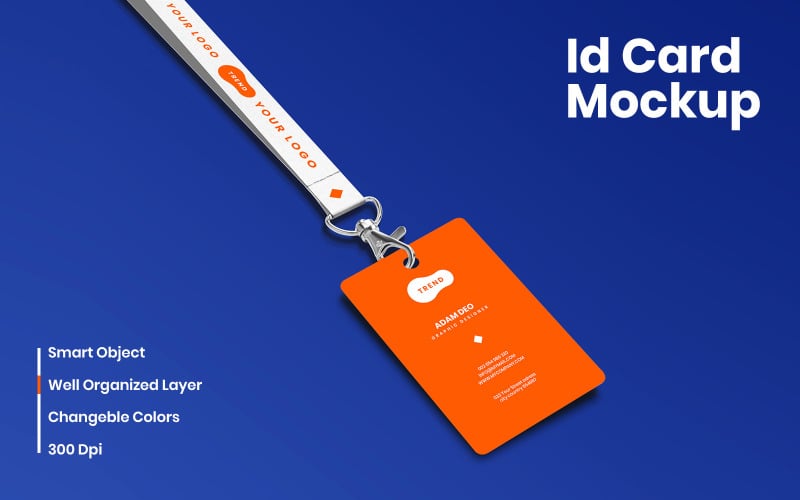 Download Мокап для продукта "ID Card product mockup" / ID Card product mockup - Мокап для продукта на тему графика id,card,psd,mockup,website,graphic,presentations,branding,brand,promotion,promotions,business,school,office,indentity