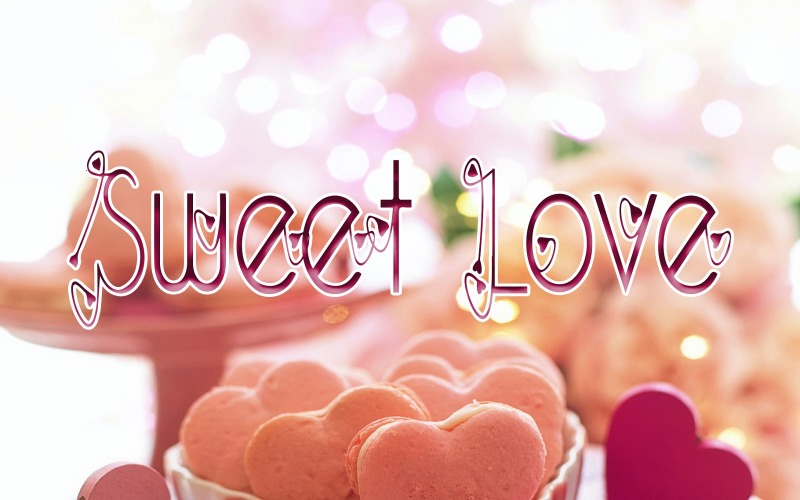 Download Шрифт "SweetLove Font" / SweetLove Font - Шрифт на тему графика beutifful,challigraphy,san,display,commercial use