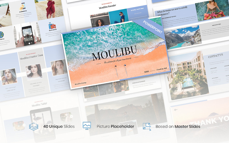 Moulibu – Modèle PowerPoint de création d'entreprise