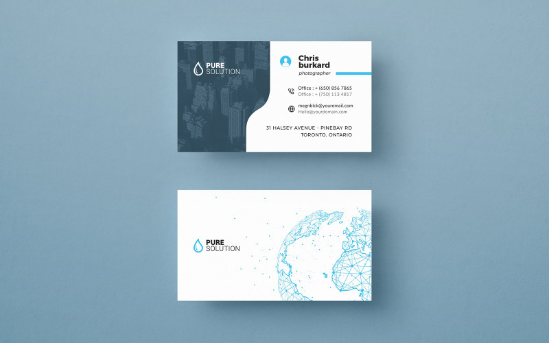 Download Фирменный стиль "Business Card - Corporate Identity Template" / Business Card - Corporate Identity Template - Фирменный стиль на тему графика modern,minimal,clean,landscape,minimalist,agency,medical,corporate,company,business card,business cards,business card template,business card design,abstract business card,modern business card