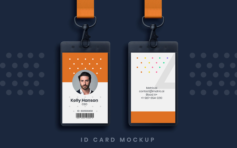 Download Мокап для продукта "ID Card product mockup" / ID Card product mockup - Мокап для продукта на тему графика id,card,psd,mockup,website,graphic,presentations,branding,brand,promotion,promotions,business,school,office,indentity