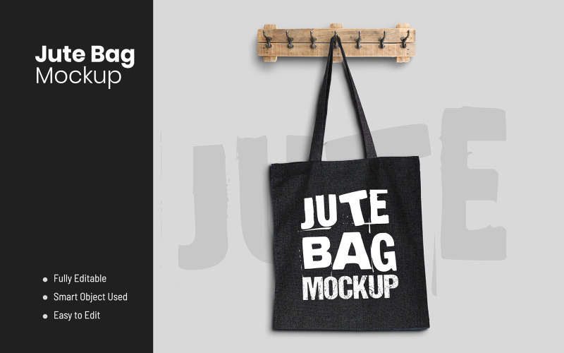 Download Jute Bag Product Mockup 产品模型 #121852