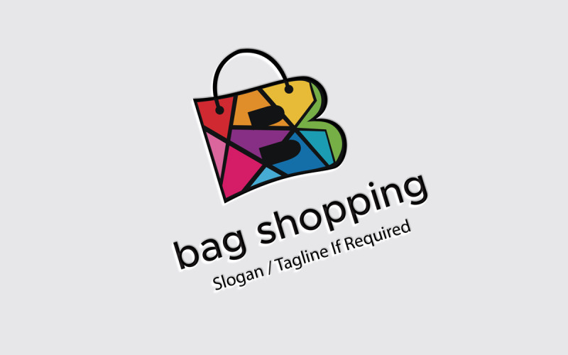 Download Шаблон логотипа "Letter B  Design Logo Template" / Letter B  Design Logo Template - Шаблон логотипа на тему графика b letter,b logo,bag,best,boutique,brand,business,buy,buying,discount,letter b,magazine,online store,product,professional,purchase,rebate,sale,shop