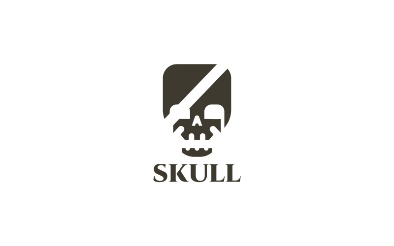 Skull Logo Template #121869 - TemplateMonster