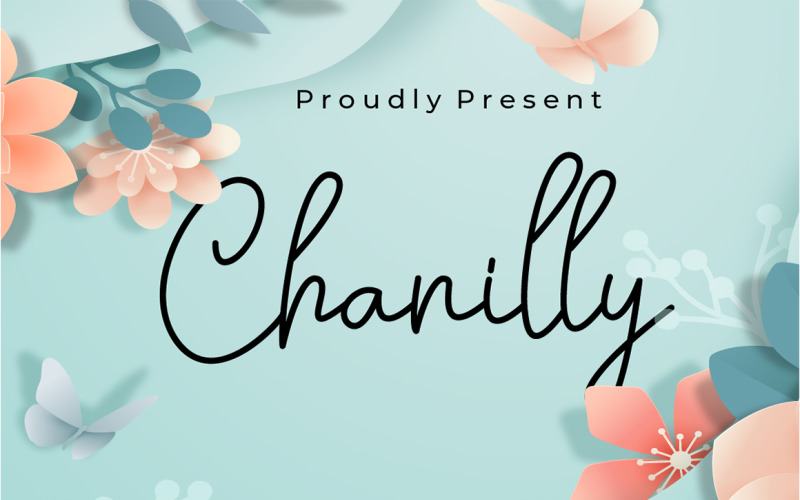 Download Шрифт "Chanilly Font" / Chanilly Font - Шрифт на тему графика chanilly,trending,newfont,absolutly,logotype,lowprice,bestseller,elegant,monoline