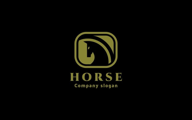Download Шаблон логотипа "Horse Logo Template" / Horse Logo Template - Шаблон логотипа на тему графика animal,animals,association,brand,branding,club,elegant,head,hoof,horse,logo,mane,nature,power,powerpoint,race,racing,riding,run,speed