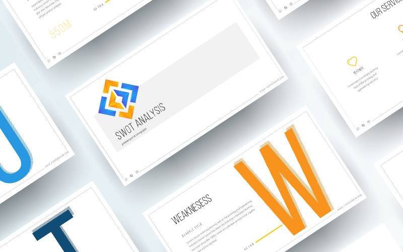 Ingyenes Swot elemzés PowerPoint sablon