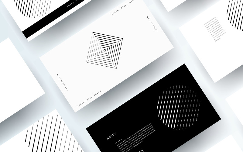 Modelo de PowerPoint minimalista gratuito