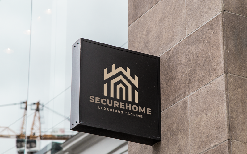 Download Шаблон логотипа "Security Home Logo Template" / Security Home Logo Template - Шаблон логотипа на тему графика abstract,apartment,business,corporate,creative,defense,elegant,flat,home,house,human,law,lawyer,military,minimalist,motion,move,people,professional,protect