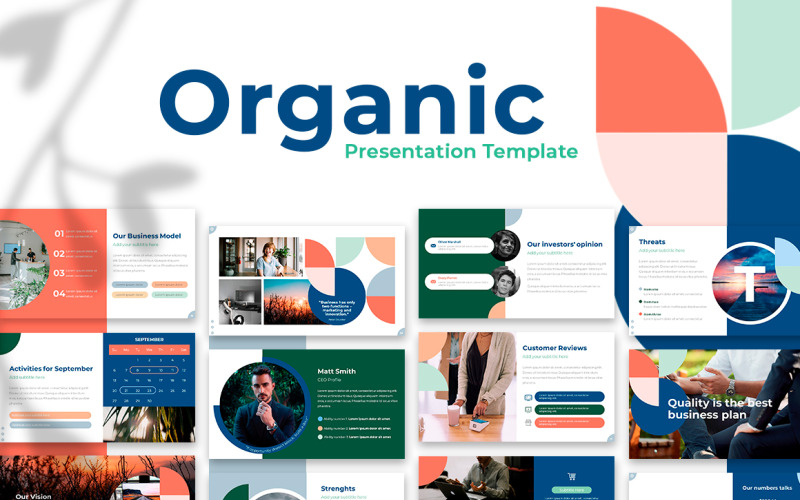 Apresentação orgânica do Google Slides