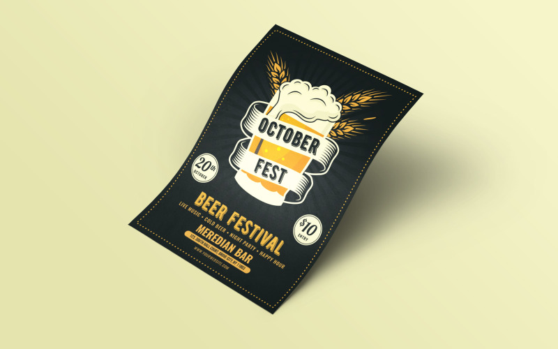 Download Фирменный стиль "Oktoberfest Flyer - Corporate Identity Template" / Oktoberfest Flyer - Corporate Identity Template - Фирменный стиль на тему графика oktoberfest,flyer,template,templates,print,promotion,promotions,celebrate,celebration,festival,creative,modern