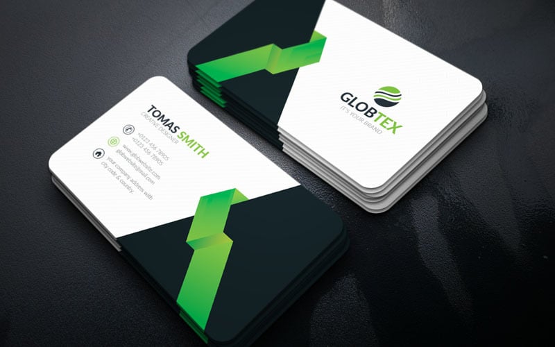 Globtex - Візитна картка - Шаблон фірмового стилю