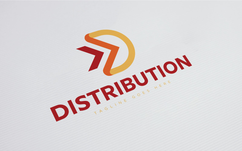 Letter D - Distribution Logo Template
