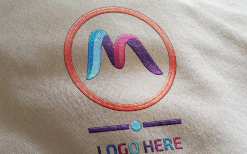 Download Шаблон логотипа "Letter M Logo Template" / Letter M Logo Template - Шаблон логотипа на тему графика arrow,arrows,brand,branding,business,company,corporate,eps,finance,growth,identity,internet,logo,logo design,logotype,modern,blue,seo,seo works,software