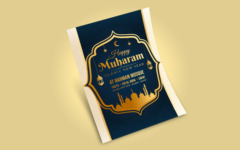 Download Фирменный стиль "Islamic New Year - Corporate Identity Template" / Islamic New Year - Corporate Identity Template - Фирменный стиль на тему графика islamic,new,year,flyer,template,print,muharram,hijri,arabic,muslims,muslim,poster,templates,creative,modern