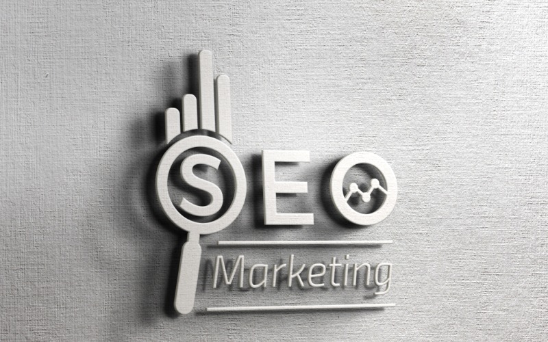 Seo Pro маркетинг логотип шаблон