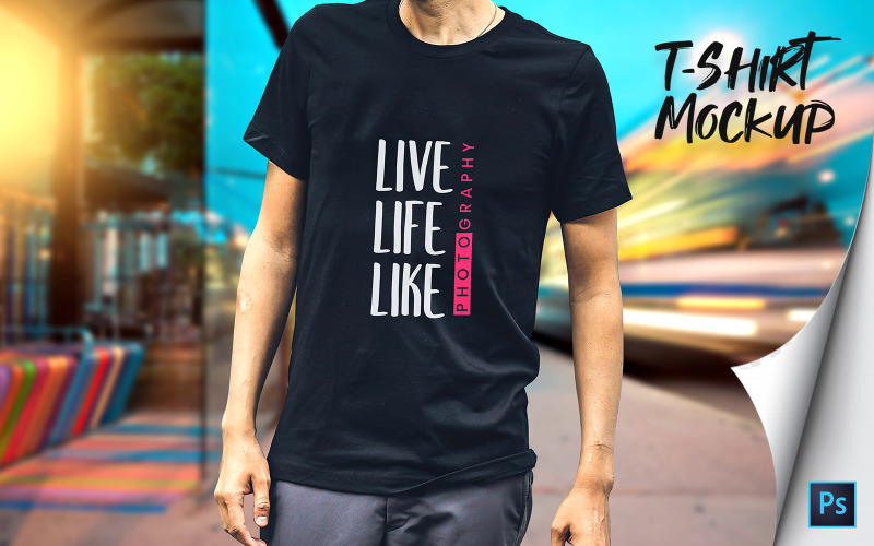 Download TShirt Product Mockup #122508 - TemplateMonster