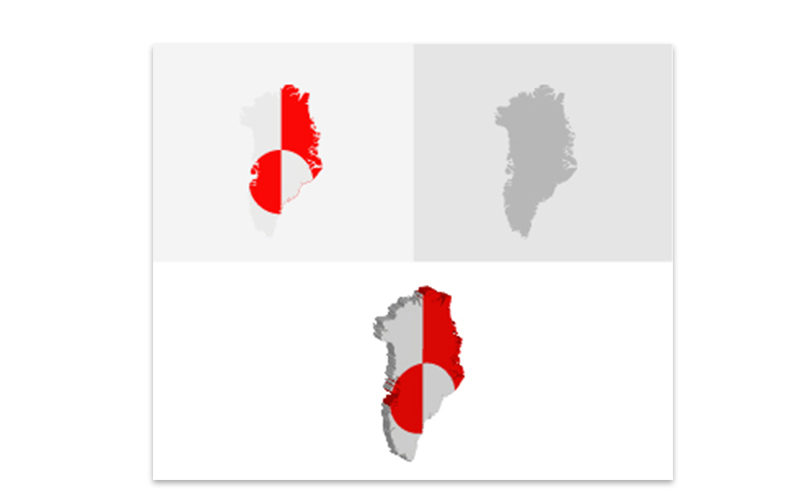 Download Vector "3D and Flat Greenland map - Vector Image" / 3D and Flat Greenland map - Vector Image - Vector на тему графика atlas,border,capitals,cartography,chart,company,countries,country,dotted map,education,geography,headquarters,infographic,infographic map,layered,map,ocean,pins,route,stripes