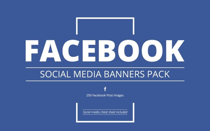 Download Шаблон для соцсетей "250 Facebook Banners Pack Social Media Template" / 250 Facebook Banners Pack Social Media Template - Шаблон для соцсетей на тему графика social media,pinterest,instagram,facebook,post,story,template