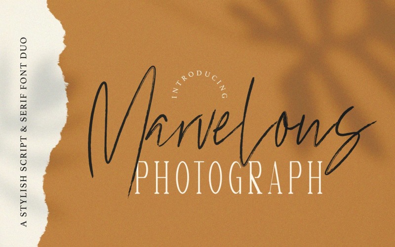 Download Шрифт "Marvelous Photograph - Duo Font" / Marvelous Photograph - Duo Font - Шрифт на тему графика font,typography,design,handwritten
