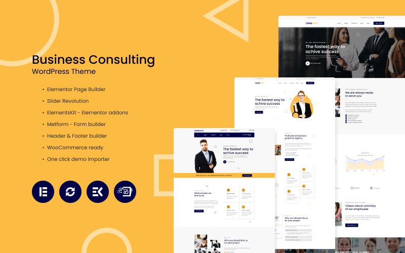 Consulity - Business Consulting WordPress Theme