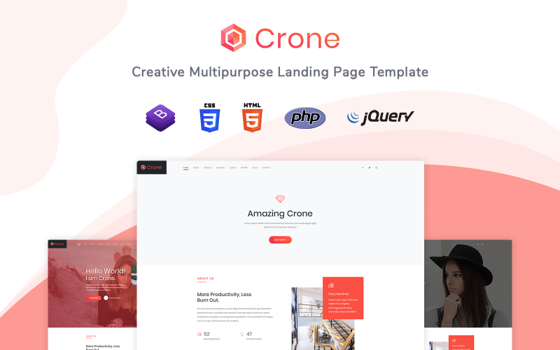 Responsive Landing Page Template