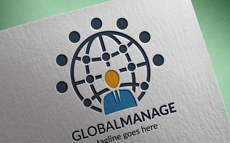 Global Hantera logotypmall