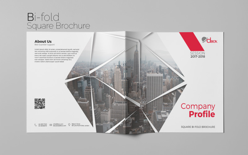 Download Фирменный стиль "Bi-fold Square Brochure - Corporate Identity Template" / Bi-fold Square Brochure - Corporate Identity Template - Фирменный стиль на тему графика advertisement,agency brochure,bifold brochure,bi fold square,brand,booklet,business brochure,catalogue,creative,company profile,corporate brochure,corporate square brochure,dboxdot,design,ele