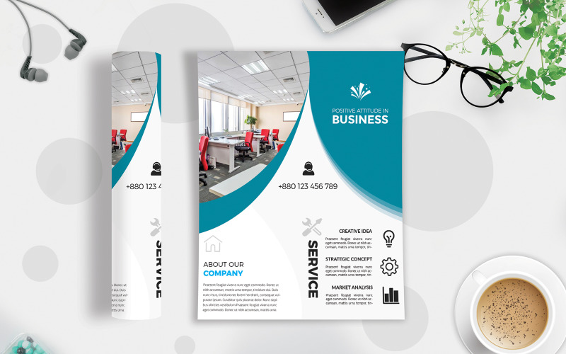 Business Flyer 217 Vol. - Vállalati-azonosság sablon