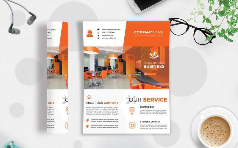 Download Фирменный стиль "Business Flyer Vol-204 - Corporate Identity Template" / Business Flyer Vol-204 - Corporate Identity Template - Фирменный стиль на тему графика advertisement,agency flyer,agency publisher,business,clean design,corporate flyer,creative flyer,flyer template,illustrator flyer,marketing,multipurpose flyer,new company ad,orange,promotion 