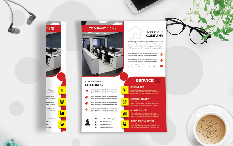 Download Фирменный стиль "Business Flyer Vol-205 - Corporate Identity Template" / Business Flyer Vol-205 - Corporate Identity Template - Фирменный стиль на тему графика advertisement,agency flyer,agency publisher,business,clean design,corporate flyer,creative flyer,flyer template,illustrator flyer,marketing,multipurpose flyer,new company ad,orange,promotion 