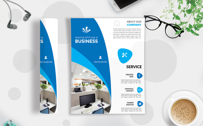 Business Flyer Vol-216 - šablona Corporate Identity