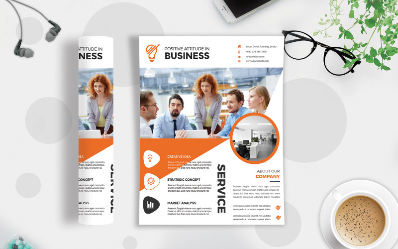 Download Фирменный стиль "Business Flyer Vol-219 - Corporate Identity Template" / Business Flyer Vol-219 - Corporate Identity Template - Фирменный стиль на тему графика advertisement,agency flyer,agency publisher,business,clean design,corporate flyer,creative flyer,flyer template,illustrator flyer,marketing,multipurpose flyer,new company ad,orange,promotion 