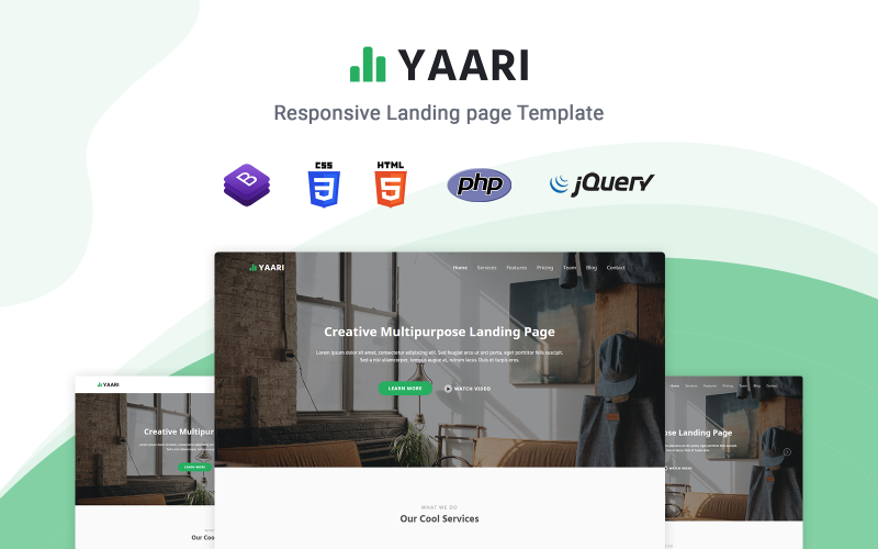 Responsive Landing Page Template