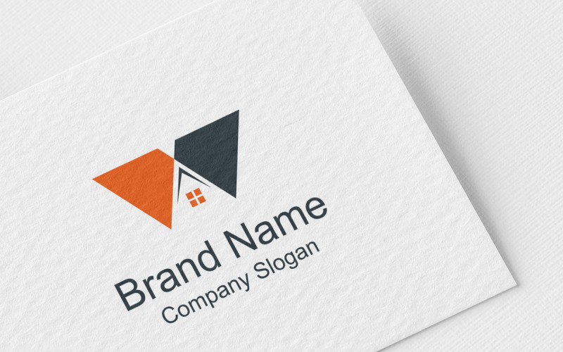 Lettera W Realesate Design Logo modello