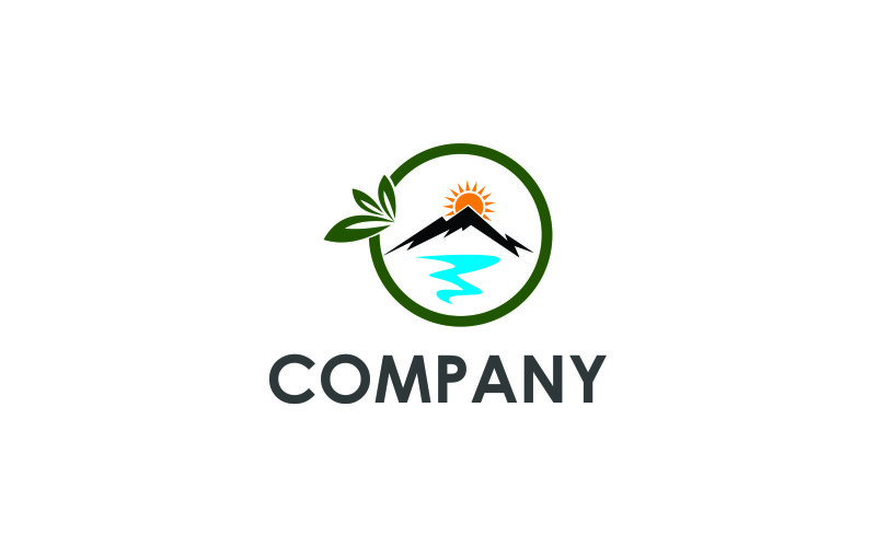 Download Шаблон логотипа "Mountain Logo Template" / Mountain Logo Template - Шаблон логотипа на тему графика nature,mountain,travel,landscape,outdoor,peak,high,adventure,illustration,hill,vector,forest,hiking,sport,beautiful,camp,scenery,panorama,logo,mountains