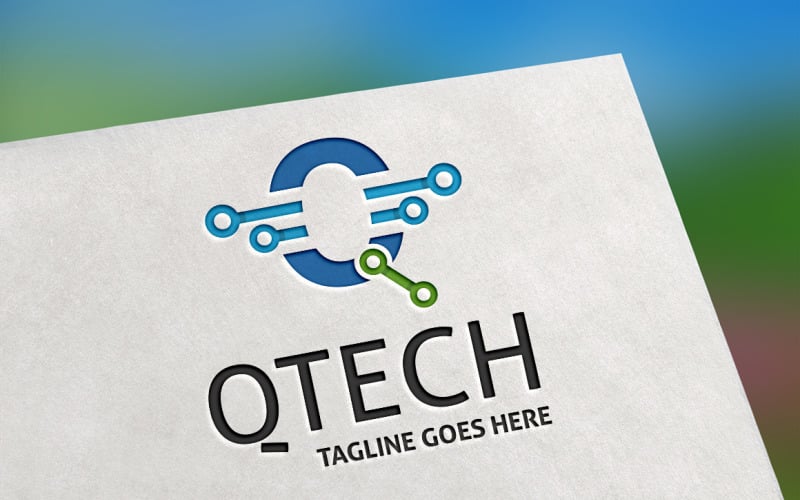 QTech (Letter Q) Logo Template