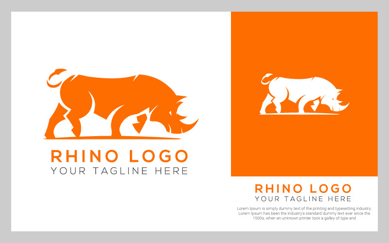 Download Шаблон логотипа "Rhino Logo Template" / Rhino Logo Template - Шаблон логотипа на тему графика animal,animals,bricks,building,cement,civil engineering,construction,constructor,contractor,determination,engineer,heavy,house,infrastructure,power,powerful,powerpoint,prefabricated,reliabili