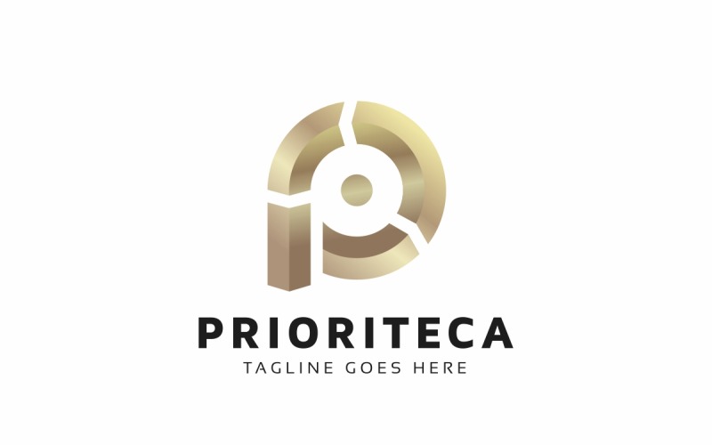 Download Шаблон логотипа "P Letter Logo Template" / P Letter Logo Template - Шаблон логотипа на тему графика builders,business,clean,company,construction,letter,logo,p letter,professional,simple,template,vector