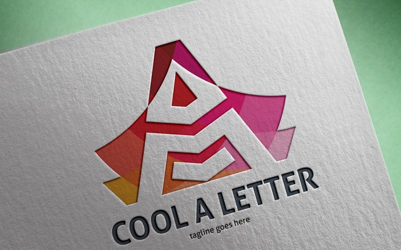 Raffreddare un modello di lettera Logo