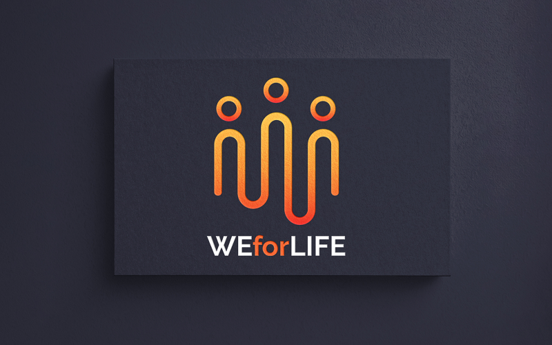 We for Life Logo modello