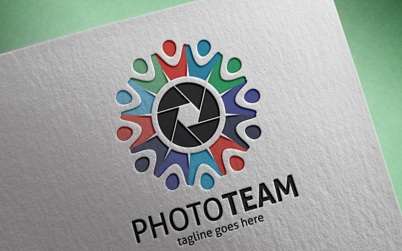 Download Шаблон логотипа "Photo Team Logo Template" / Photo Team Logo Template - Шаблон логотипа на тему графика agency,brand,cam,camera,code,coding,developer,fast,focus,frame,freelance,html coder,media,minimalist,multimedia,network,photo,photograph,photographer,photography