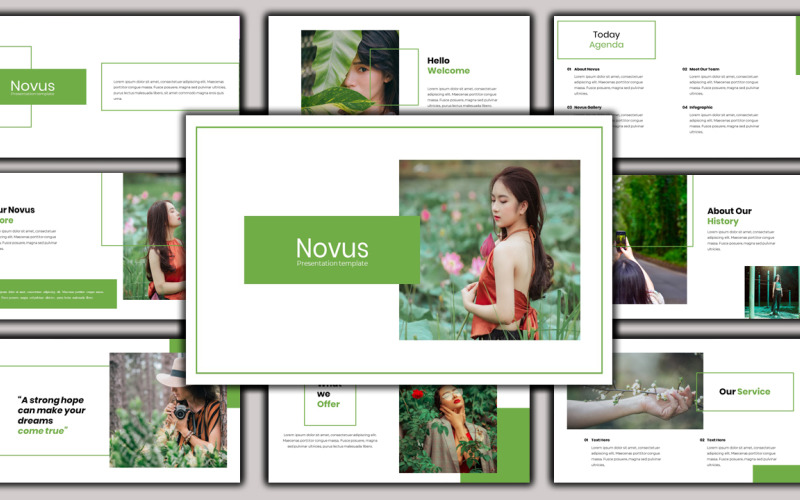 Novus - Creative Business Google Presentaties