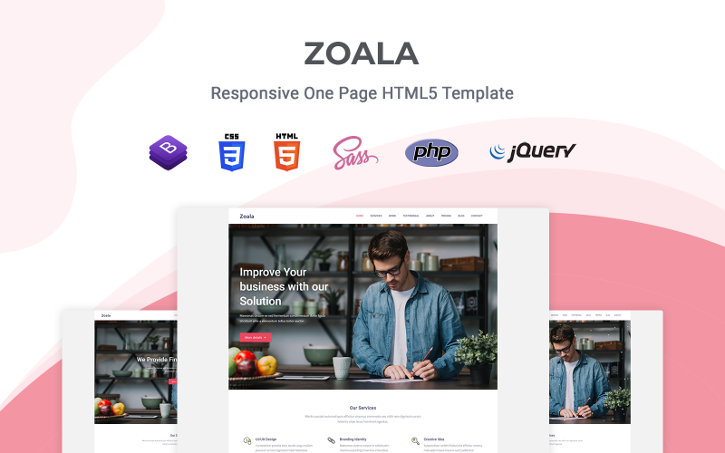 Responsive Landing Page Template